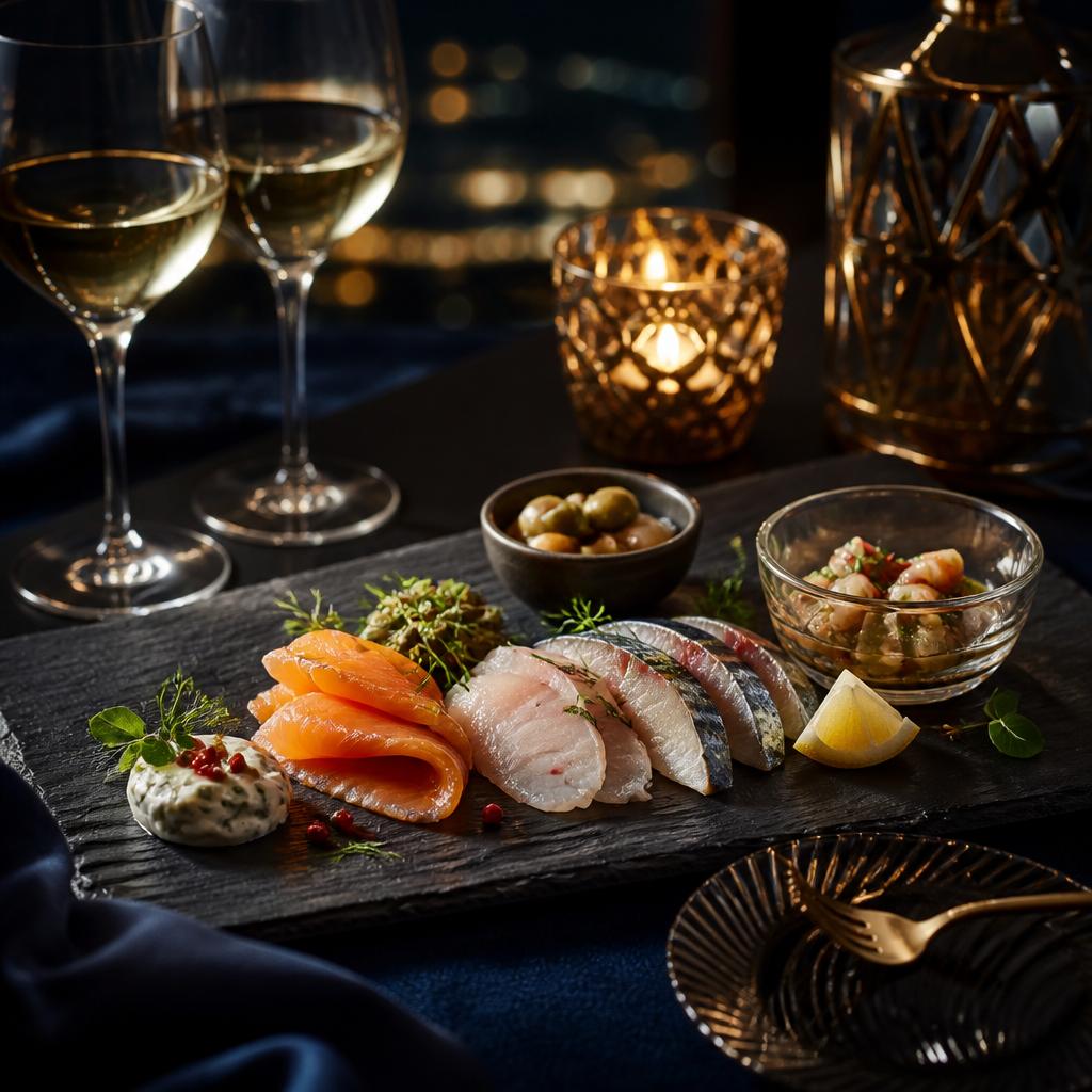 特別な夜を演出する、おしゃれな魚のおつまみ